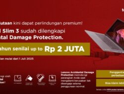 Laptop Pelajar 6 Jutaan: Lenovo Slim 3 Kini dengan ADP