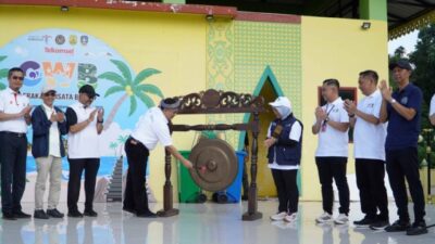 Telkomsel Dukung Wisata Bersih di Tanjungpinang dan Manado