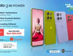 moto g86 POWER 5G: HP 5G Baterai Besar & Kamera Canggih