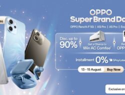 OPPO Super Brand Day 2025: Promo Gila Mulai 13 Agustus