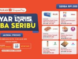Bayar Seribu Aja! Promo Weekend ShopeePay