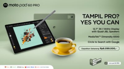 Motorola Luncurkan Moto Pad 60 Pro & Lite di Indonesia