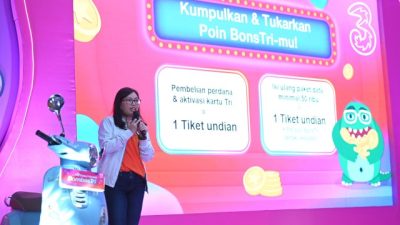 Tri Kembali Gelar Kebut Hadiah BombasTri