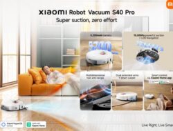 Xiaomi Luncurkan Robot Vacuum S40 Pro dengan Daya Hisap 15.000 Pa