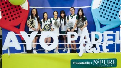 NPURE x AYO: Jakarta’s First Padel Court Event Inside Mall