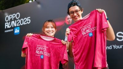 Debut Jersey OPPO Run 2025 dan Smartwatch OPPO Watch X2