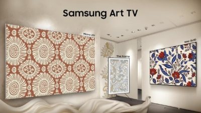 Ubah Rumah Jadi Galeri Motif Batik dengan Samsung Art TV