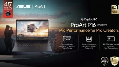 ASUS ProArt P16, Laptop untuk Kreator Profesional