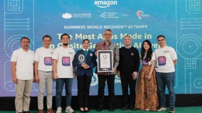 Amazon Pecahkan Rekor Dunia untuk Aplikasi Generative AI Terbanyak