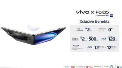 vivo X Fold5: Smartphone dengan Kamera ZEISS dan Fitur Stage Mode