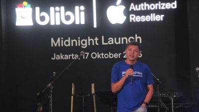 Blibli Gelar Midnight Launch iPhone 17 di Jakarta