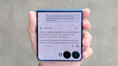 Galaxy Z Flip7: Smartphone Canggih untuk Tren “Hugging My Younger Self”