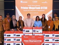 588 Printer Didonasikan Canon-Datascrip Lewat Program CSR