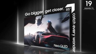 TV Samsung Layar Besar, Hiburan Lebih Puas dan Bermakna