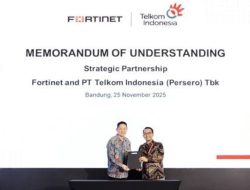 Telkom Indonesia Resmi Bermitra dengan Fortinet