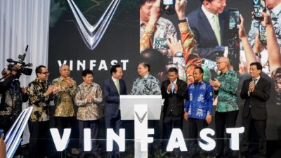 VinFast Resmikan Pabrik Kendaraan Listrik di Subang