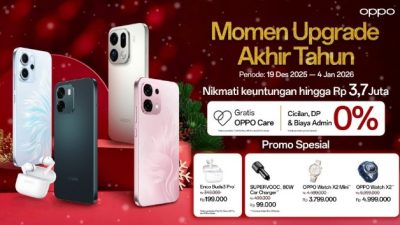 Waktu Tepat Upgrade HP: OPPO Hadirkan Promo Akhir Tahun