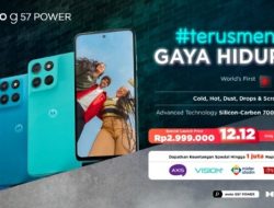 moto g57 POWER Meluncur: Kencang, Tangguh, dan Baterai 7000mAh