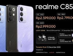 Smartphone Tahan Air Terbaik untuk Liburan Akhir Tahun: realme C85 Series