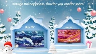 Liburan Akhir Tahun di Rumah Lebih Seru dengan Samsung TV