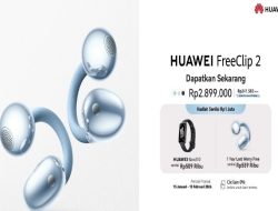 HUAWEI FreeClip 2 Resmi Hadir dengan Desain C-Bridge Inovatif