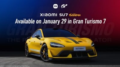 Xiaomi SU7 Ultra Siap Taklukkan Lintasan Virtual Gran Turismo 7