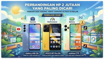 Perbandingan HP 2 Jutaan Paling Dicari 2026