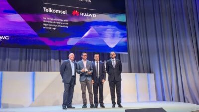 Jaringan Prioritas Telkomsel dan Huawei Raih GLOMO Awards 2026