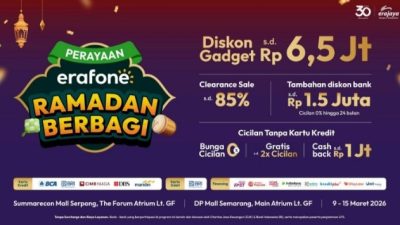 Erajaya Digital Gelar 4 Event Teknologi Serentak di 4 Kota
