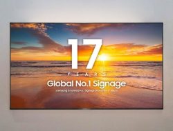 Samsung No. 1 di Pasar Commercial Display Global