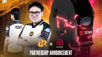 RRQ Gandeng ZOWIE, Gunakan Monitor Esports ZOWIE XL2566X+ 400Hz