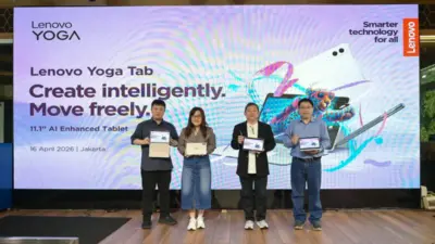 Lenovo Yoga Tab Resmi Rilis, Tablet AI Super Tipis untuk Produktivitas