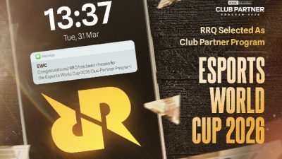 Team RRQ Kembali Masuk Club Partner Program Esports World Cup 2026