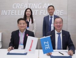 Telkomsel dan ZTE Perkuat Kolaborasi di MWC Barcelona 2026