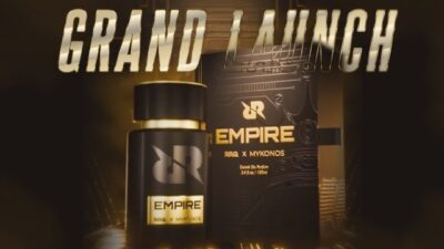 RRQ dan Mykonos Hadirkan EMPIRE, Parfum Esports