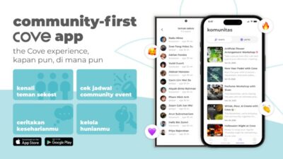 Cove Rilis Fitur Sosial Pertama untuk Co-Living di Indonesia