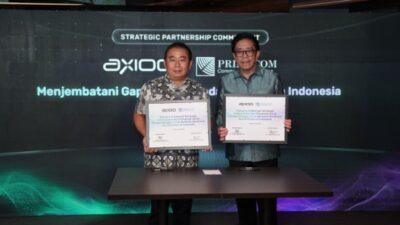 Axioo Perkuat Industri AI Indonesia, Gandeng Primacom

