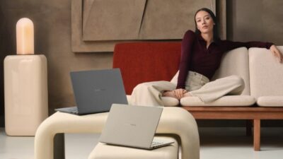 ASUS Zenbook A14 OLED (UX3407NA) Laptop Snapdragon X2 Elite Pertama