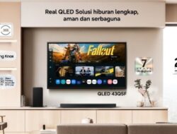 Samsung Real QLED Q5F 43 Inci Harga Rp3-4 Jutaan