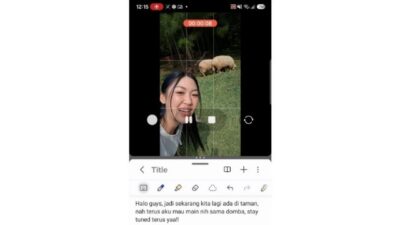 Multi Window dan Drag & Drop di Galaxy A57 5G Mudahkan Bikin Scrapbook Digital