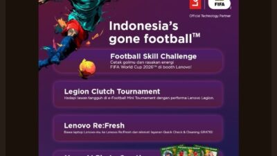 Lenovo Hadirkan Perangkat Edisi Terbatas FIFA World Cup 26™ di Indonesia