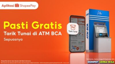 ShopeePay Resmi Luncurkan Tarik Tunai Tanpa Kartu di ATM BCA