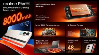 realme P4 Series Resmi di Indonesia, HP Gaming 8000mAh Paling Terjangkau