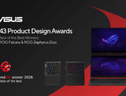 ASUS dan ROG Menangkan 43 Red Dot Product Design Awards 2026