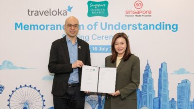 Singapore Tourism Board dan Traveloka Perpanjang Kemitraan
