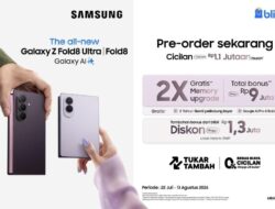 Pre Order Galaxy Z Fold 8 dan Z Fold 8 Ultra di Blibli, Banyak Gratisannya!