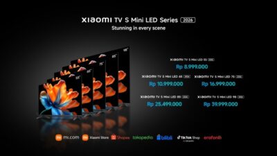 Live Right, Live Smart dengan Xiaomi TV S Mini LED 2026
