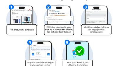 Makin Sat-Set, Blibli Hadirkan Tukar Tambah Online dan Pickup di Toko
