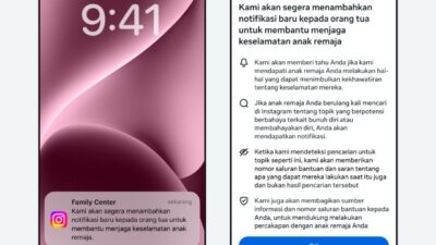 Instagram Kirim Notifikasi ke Orang Tua Jika Remaja Butuh Dukungan Mental