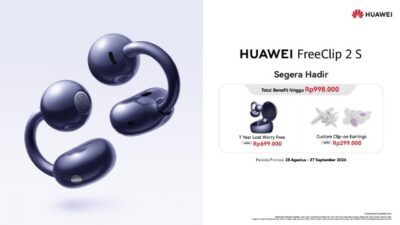 HUAWEI FreeClip 2 S Tawarkan Desain Airy C-Bridge dan Audio Cerdas